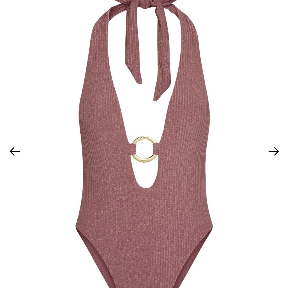 Monday Swimwear Mauve One Piece